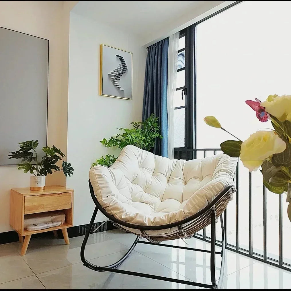 Woven Bird Nest Rocker