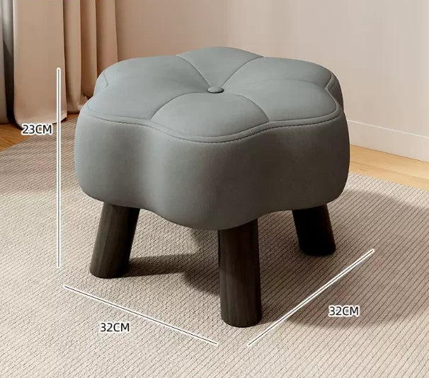 Adjustable Leather Bar Chair