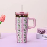 Insulated Handle Travel Tumbler