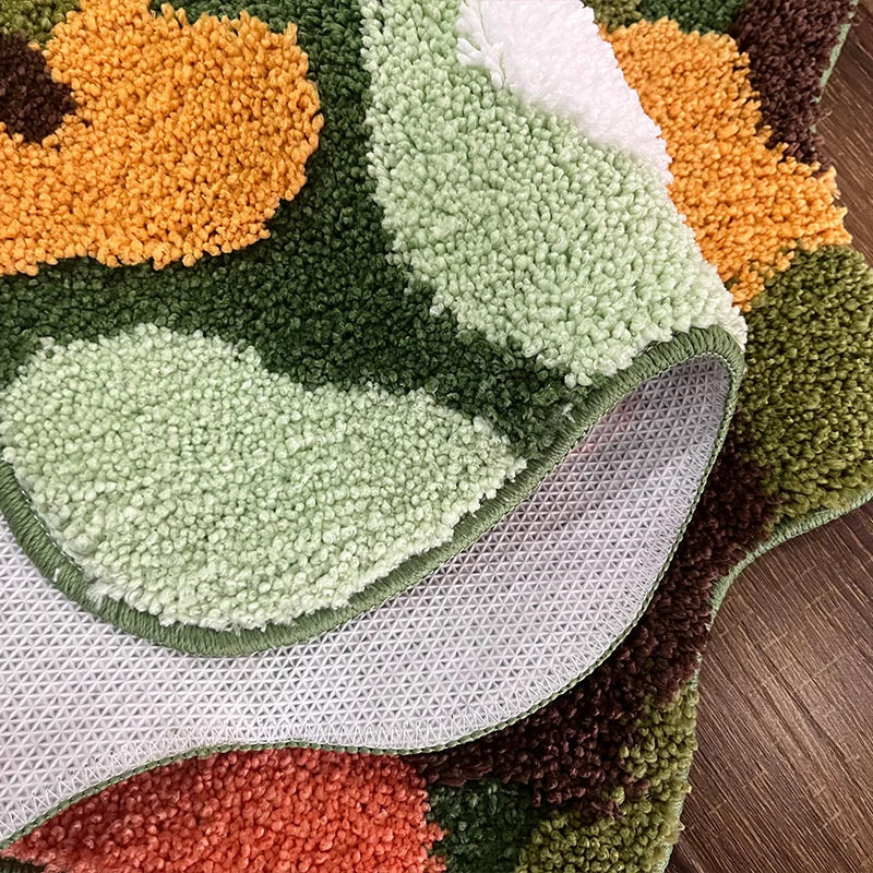 Irregular Moss Landscape Rug