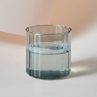 Ribbed Heatproof Glass Mug
