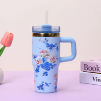 Insulated Handle Travel Tumbler