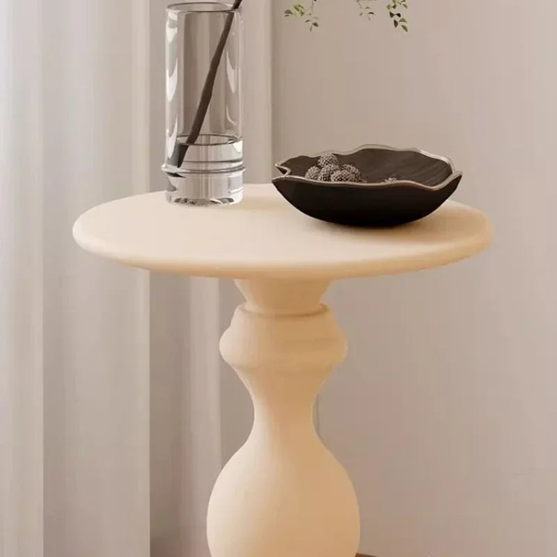 Stainless Round Accent Table
