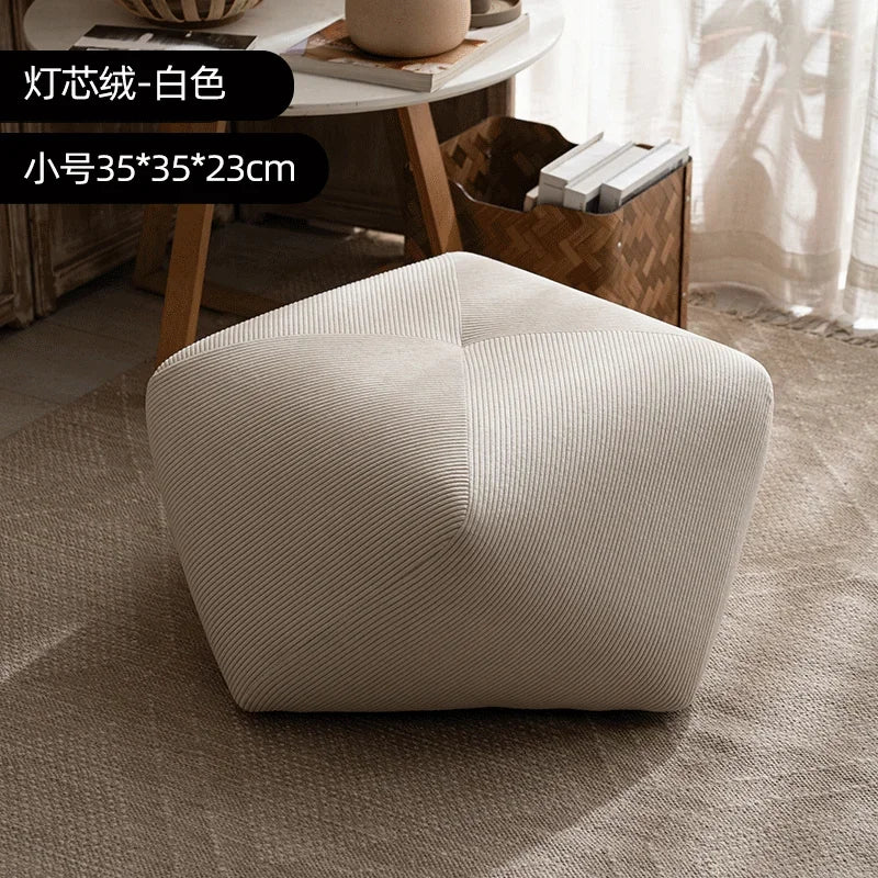 Modern Low Footrest Ottoman