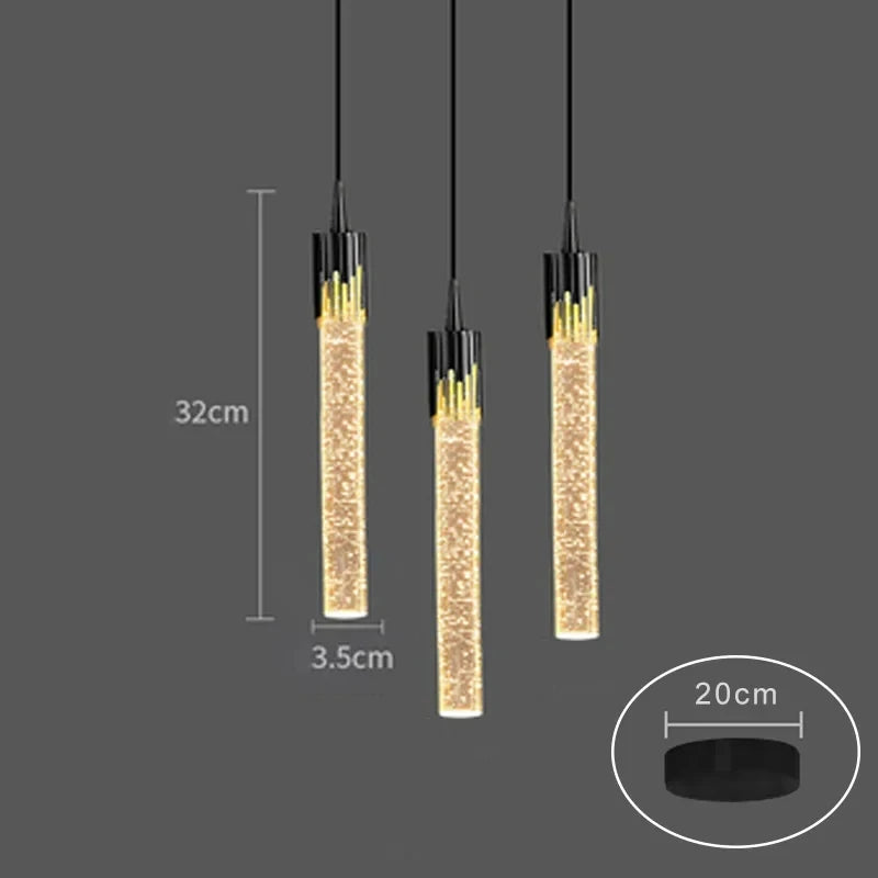 Crystal Drop Pendant Light