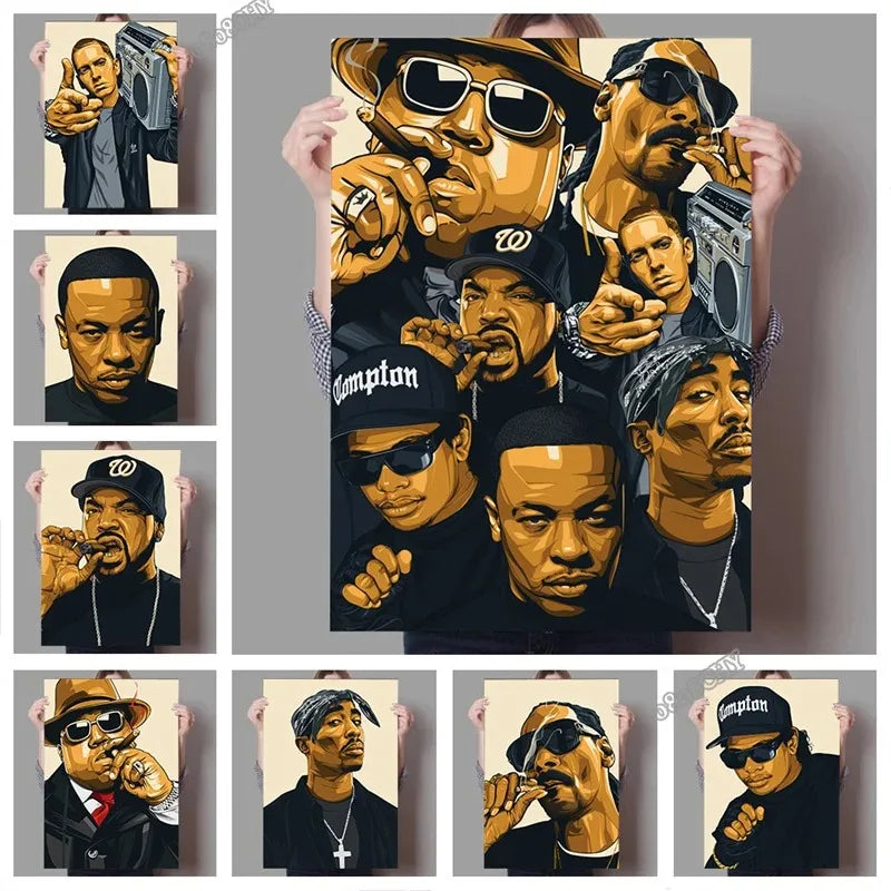 Hip Hop Canvas Portraits