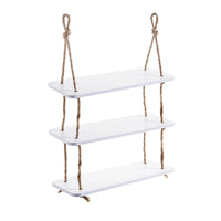 Hanging Tiered Wood Shelf