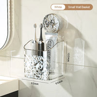 Glacier Suction Bathroom Shelf