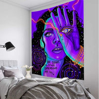 Psychedelic Oversized Wall Tapestry