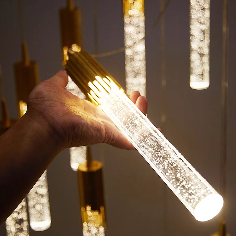 Crystal Drop Pendant Light