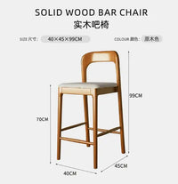 Designer Nordic Wood Stool