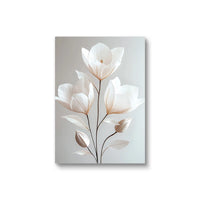 Beige Peony Canvas Set