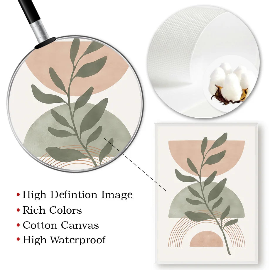 Boho Botanical Canvas Print
