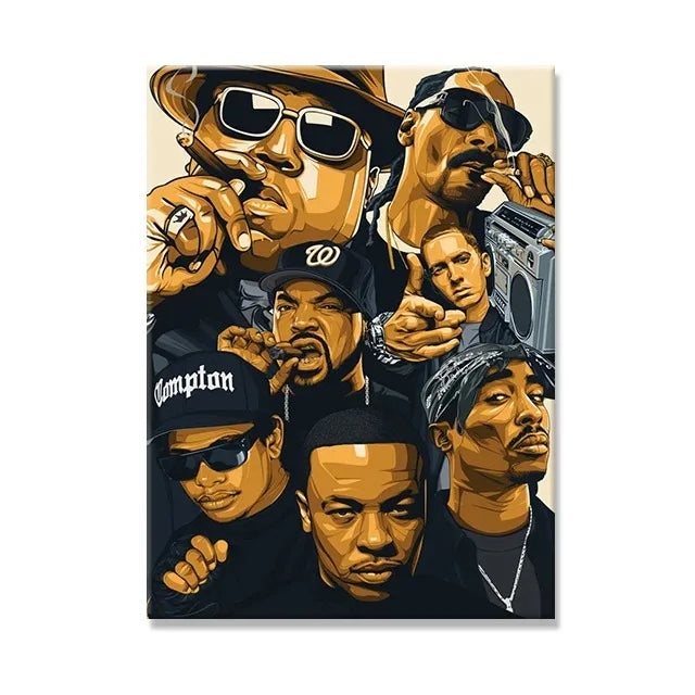 Hip Hop Canvas Portraits