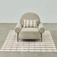 Modern Plaid Plush Rug