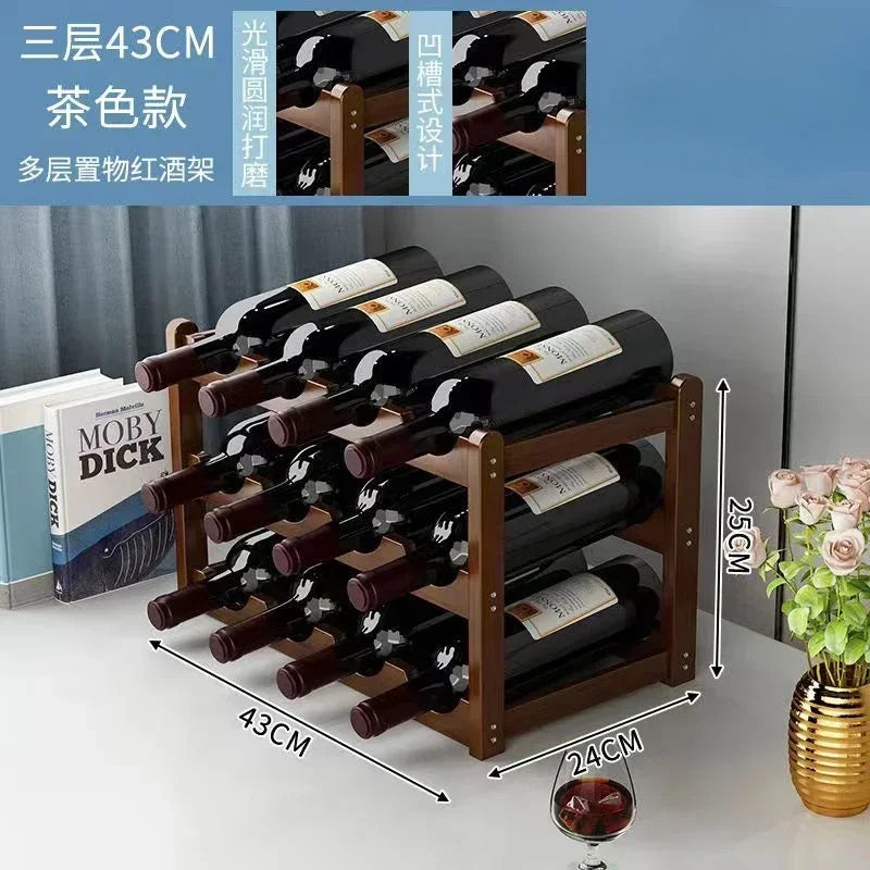 Four Tier Wine Rack
