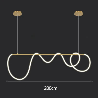 Artistic Long Hose Pendant