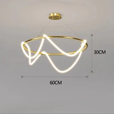 Artistic Long Hose Pendant