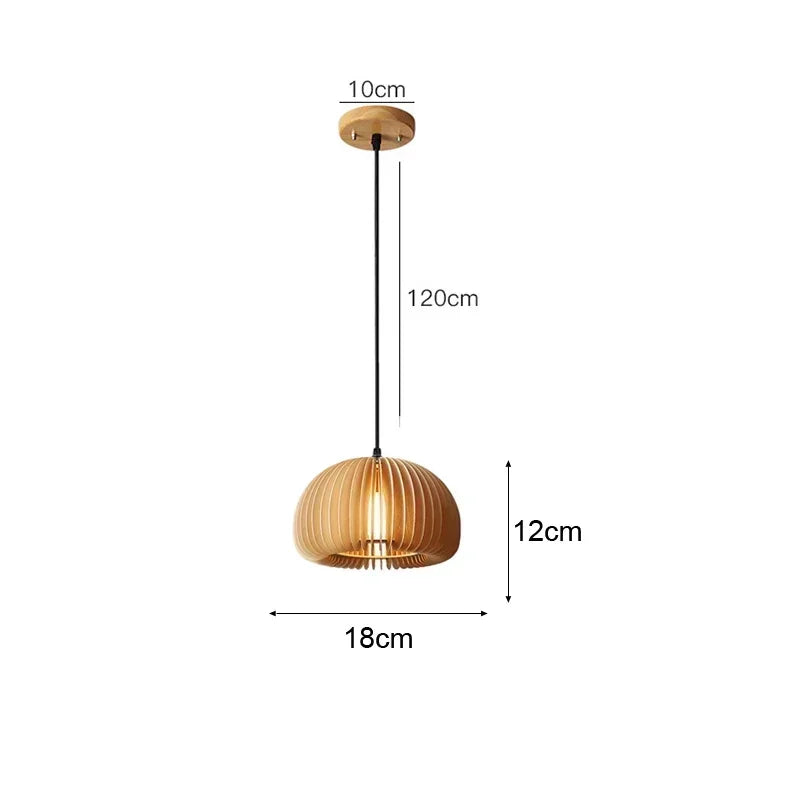 Handwoven Rattan Pendant Light