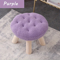 Flower Stool, Footstool, Shoe Changing Stool, Sofa, Coffee Table, Low Stool, Small Round Stool, Living Room, Bedroom