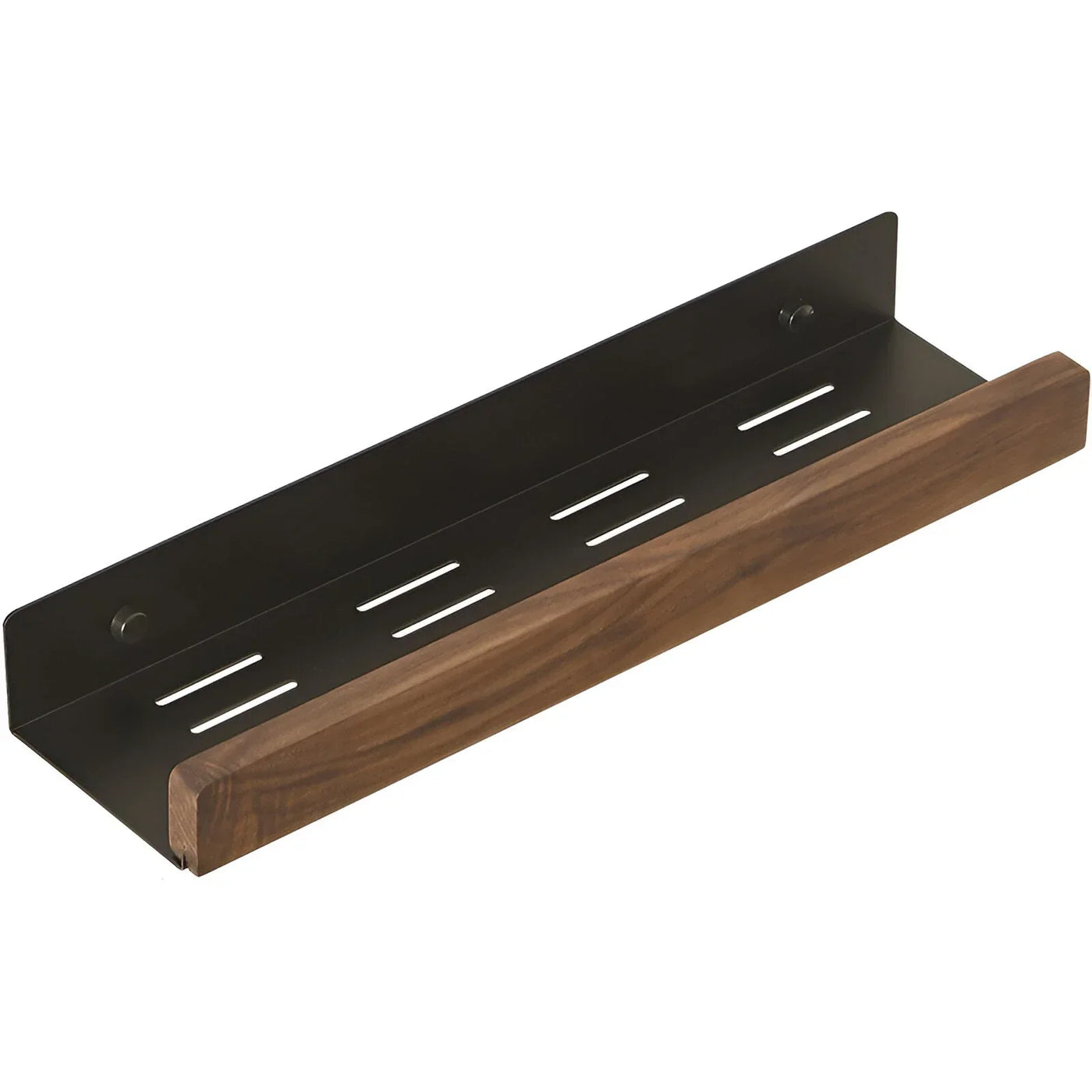 Walnut Bathroom Storage Shelf