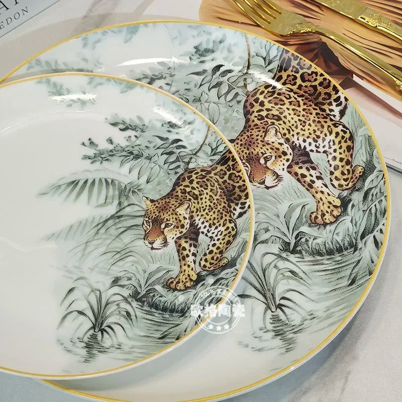 Jungle Ceramic Tableware Set