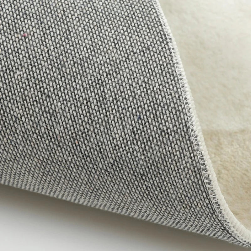 Modern Plaid Plush Rug