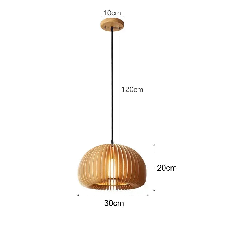 Handwoven Rattan Pendant Light
