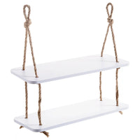 Hanging Tiered Wood Shelf