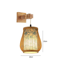 Handwoven Rattan Pendant Light