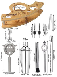 Stainless Boston Shaker Kit