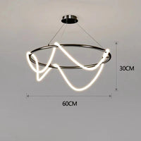 Artistic Long Hose Pendant