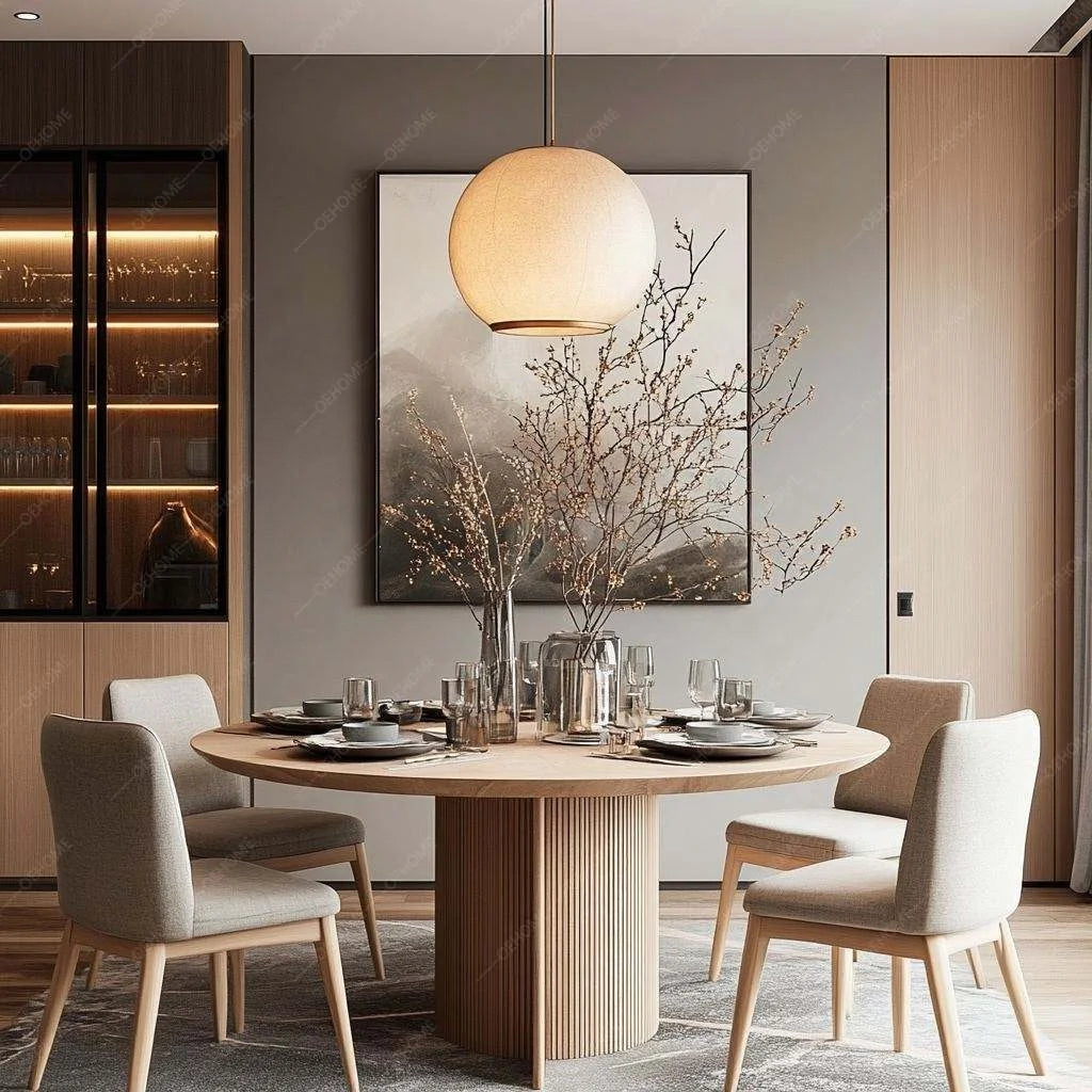 Six Seat Round Dining Set