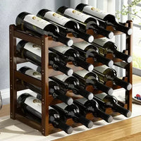 Four Tier Wine Rack