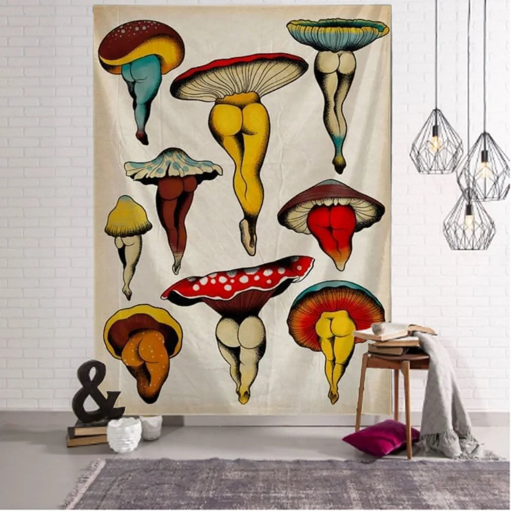 Psychedelic Oversized Wall Tapestry