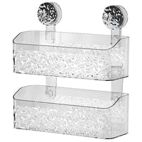 Glacier Suction Bathroom Shelf