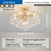 Crystal E14 Pendant Chandelier
