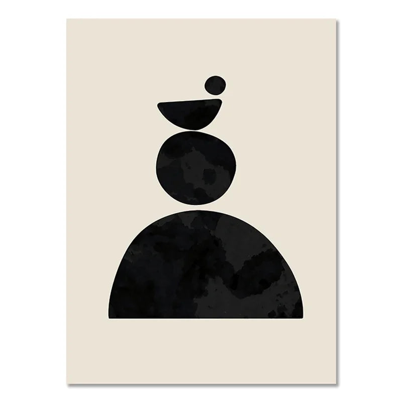 Abstract Boho Line Canvas