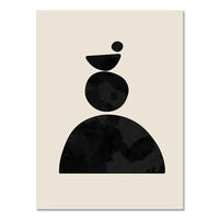 Abstract Boho Line Canvas