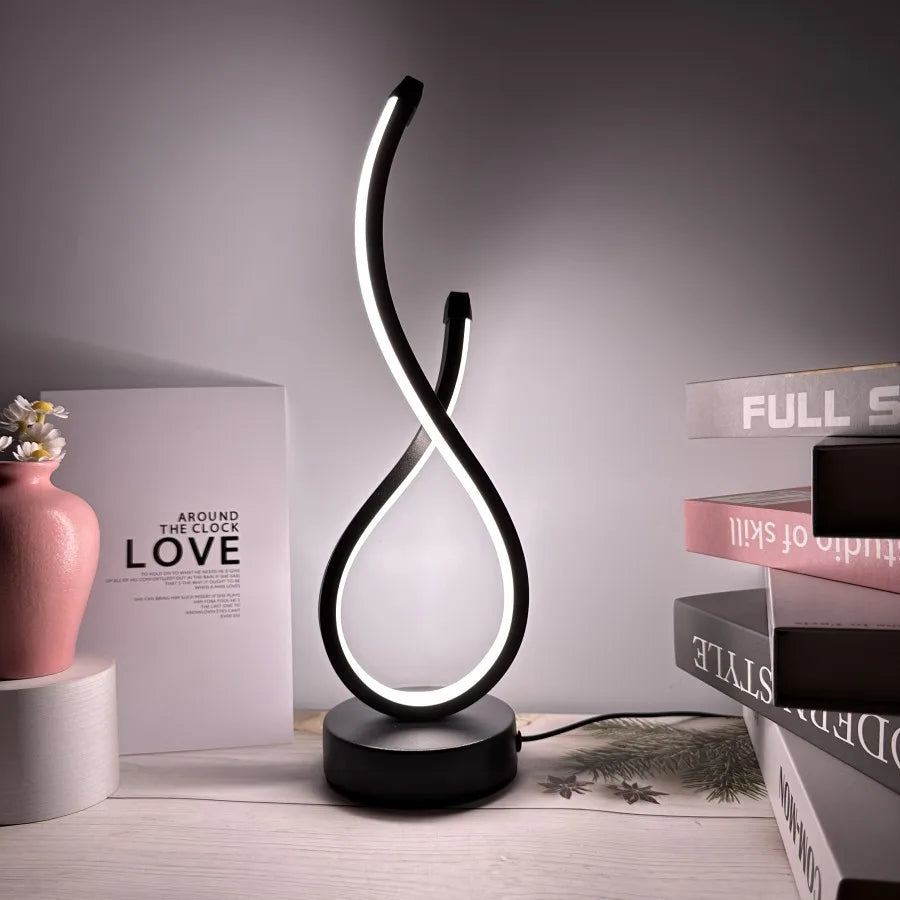 Art Deco LED Lamp
