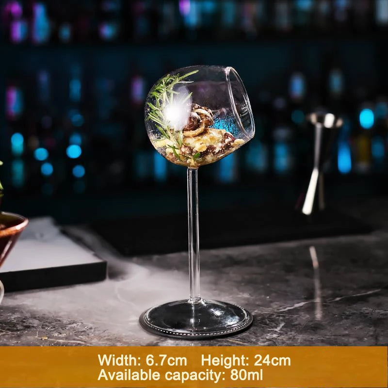 Sculptural Bird Cocktail Glass