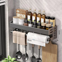 No-Drill Kitchen Organizer Rack