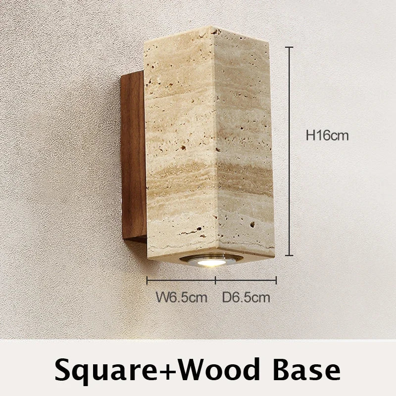 Wabi Sabi Marble Sconce