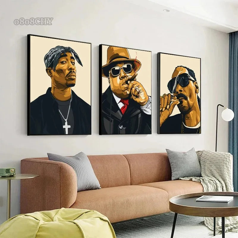 Hip Hop Canvas Portraits