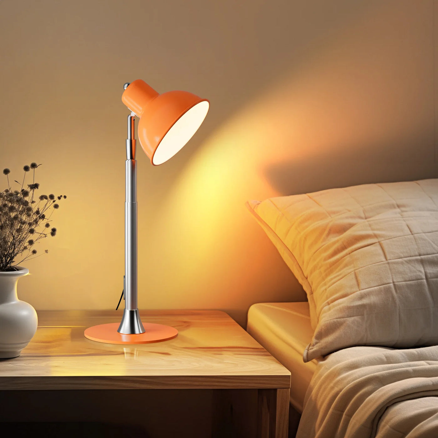 Telescopic USB Floor Lamp