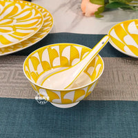 Geometric Bone China Plate