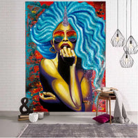 Psychedelic Oversized Wall Tapestry