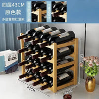 Four Tier Wine Rack