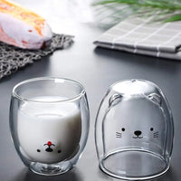 Animal Double Wall Mug