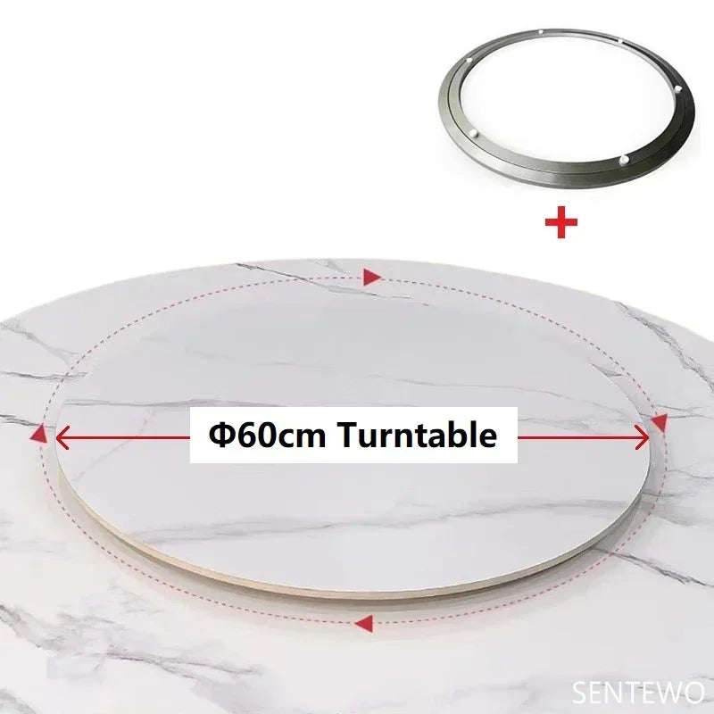 Round Marble Dining Set